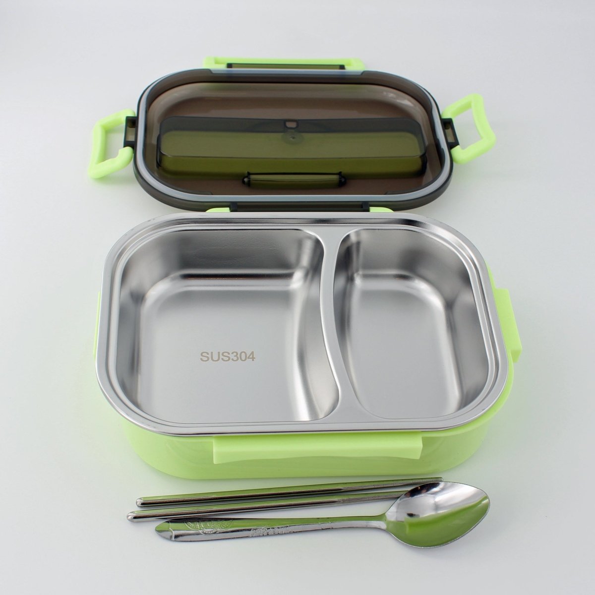 Bento Lunch Box – Includes Thermos Bag, Spoon & Chopsticks