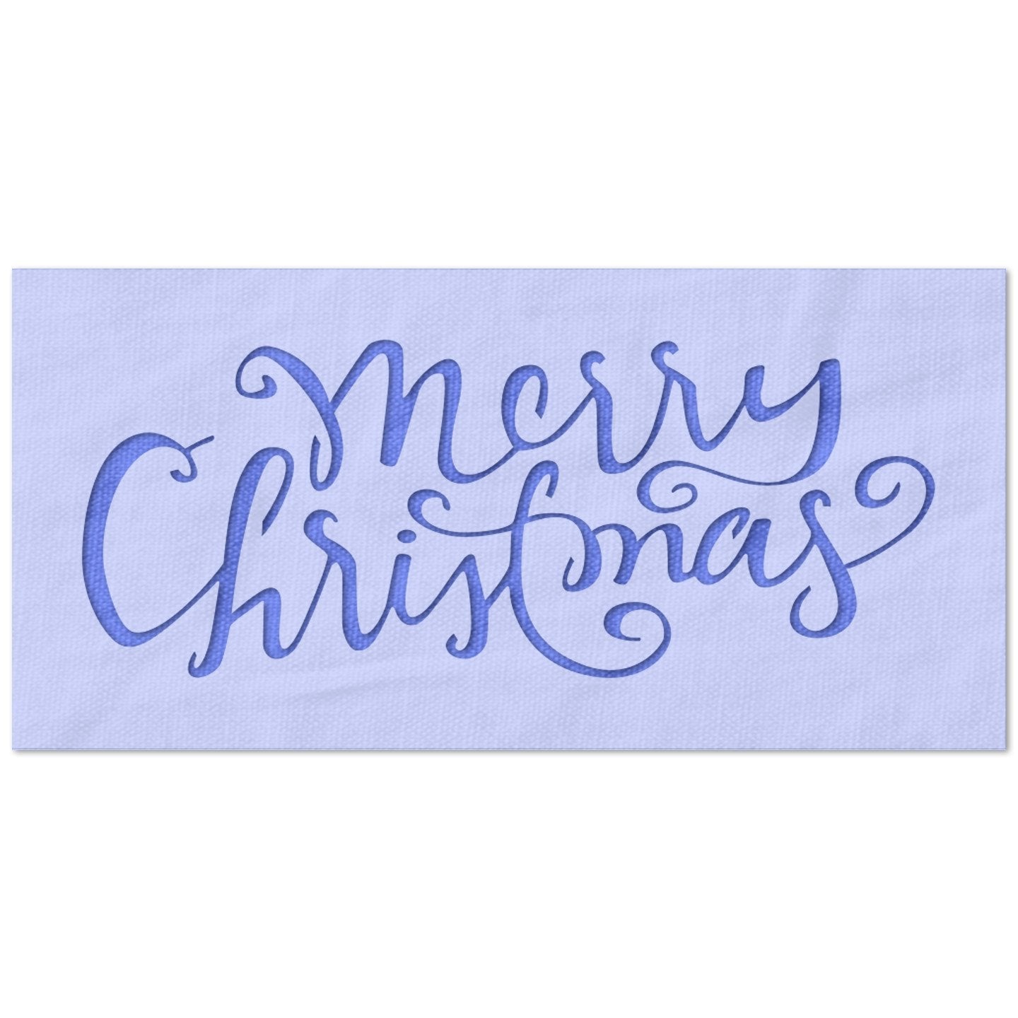 Merry Christmas Stencil