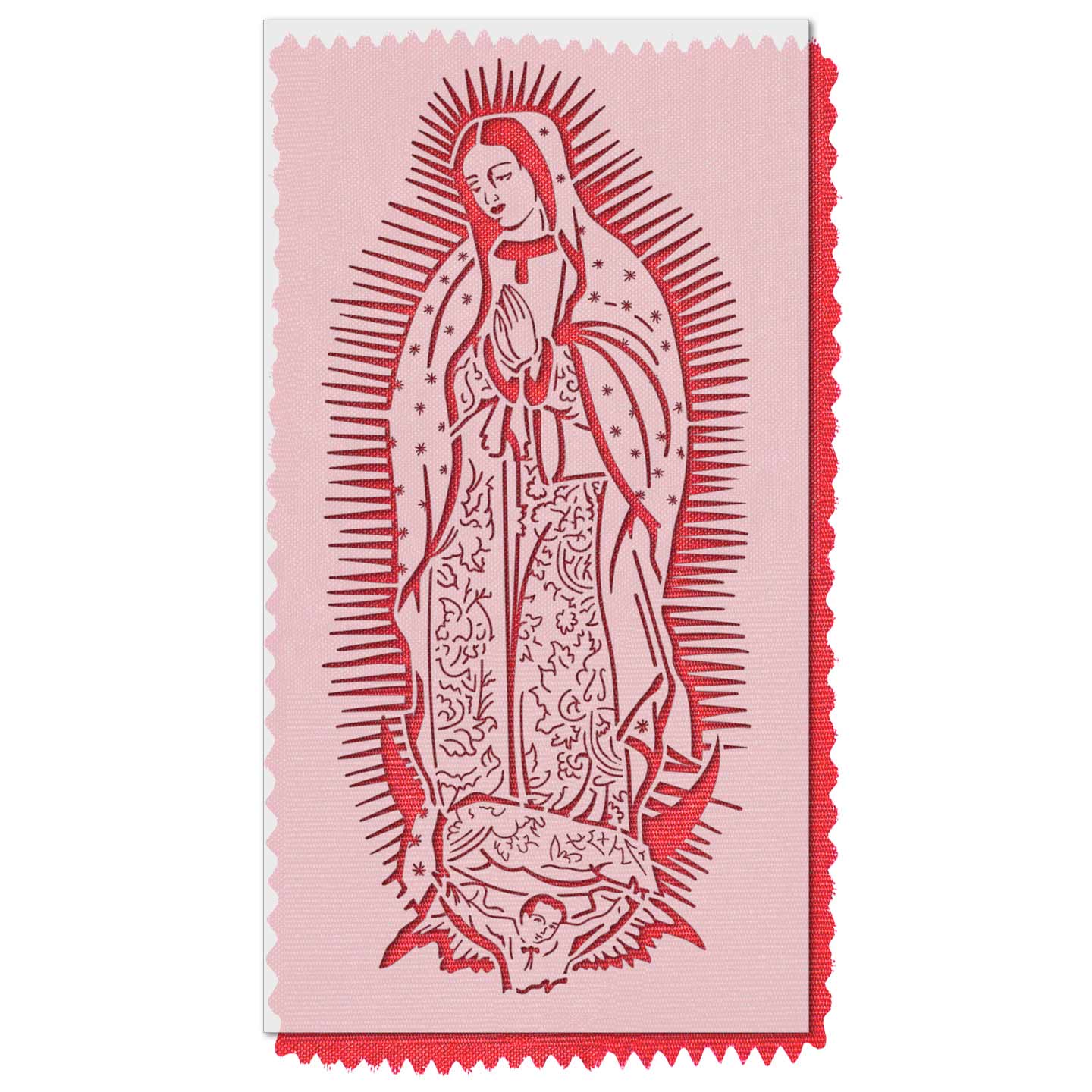 Our Lady of Guadalupe Stencil