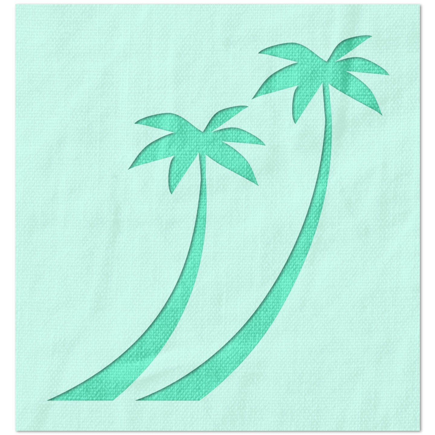 Palm Trees Stencil