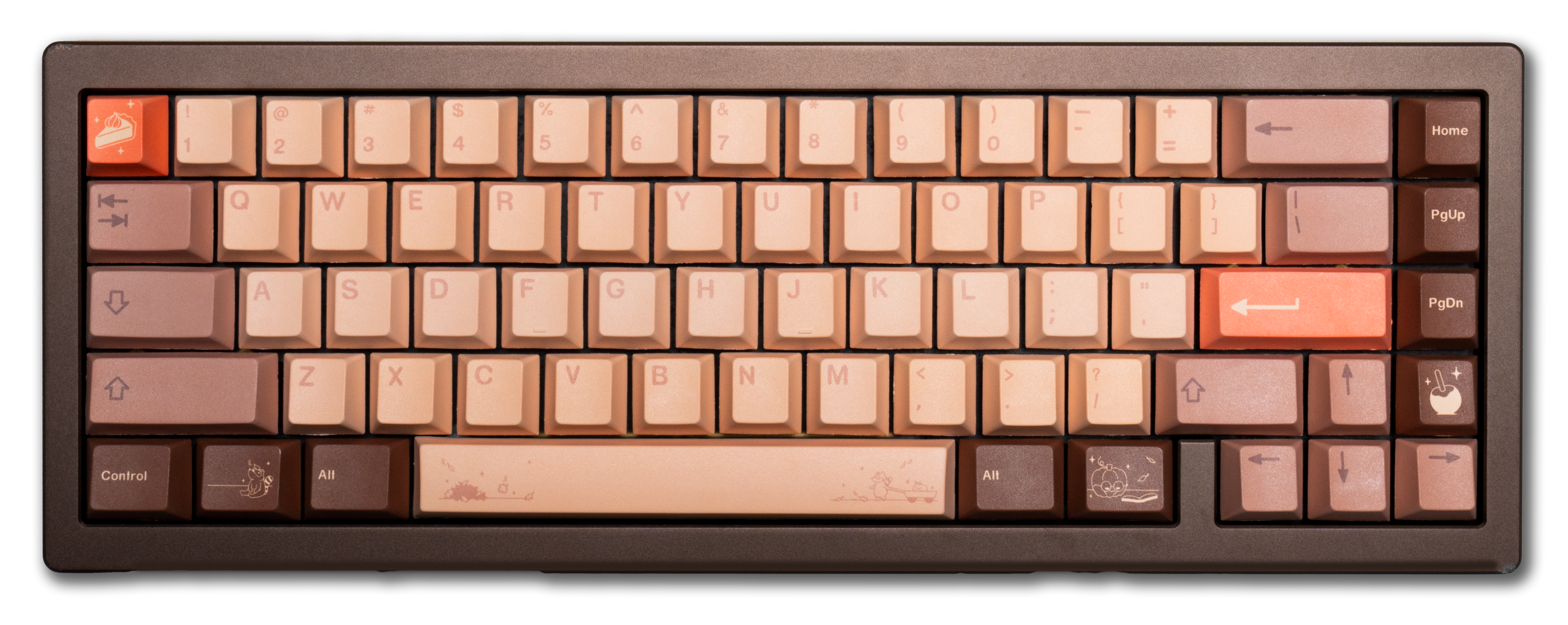 Pumpkin PBT Keycaps
