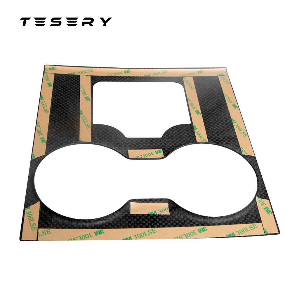 Tesla Model 3 / Y Center Console Wrap Cover (Gen. 1 & 2 & 3) - Carbon Fiber Interior Mods