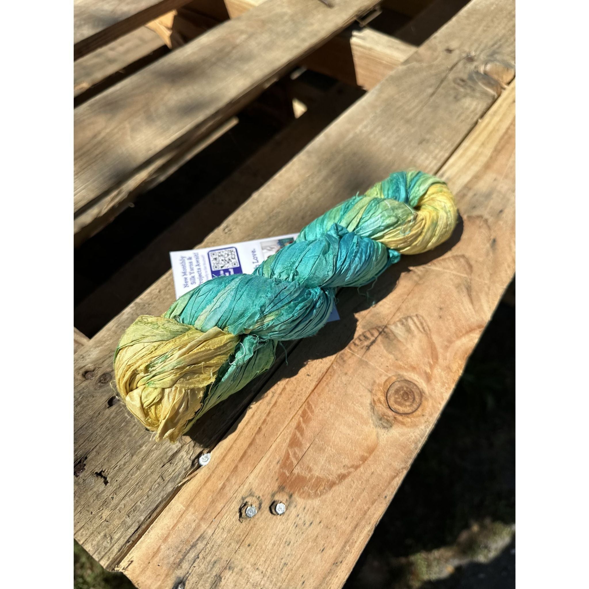 Artisan Recycled Sari Ribbon – Sari Treasures in Every Strand
