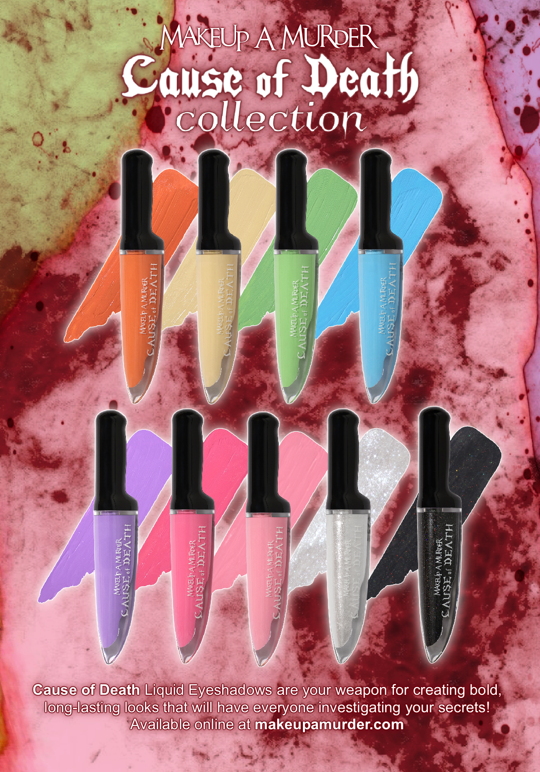 Cause of Death Pastel Collection