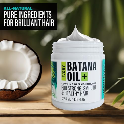 Ivory Batana Oil Leave-In & Deep Conditioning Hair Mask 4 oz