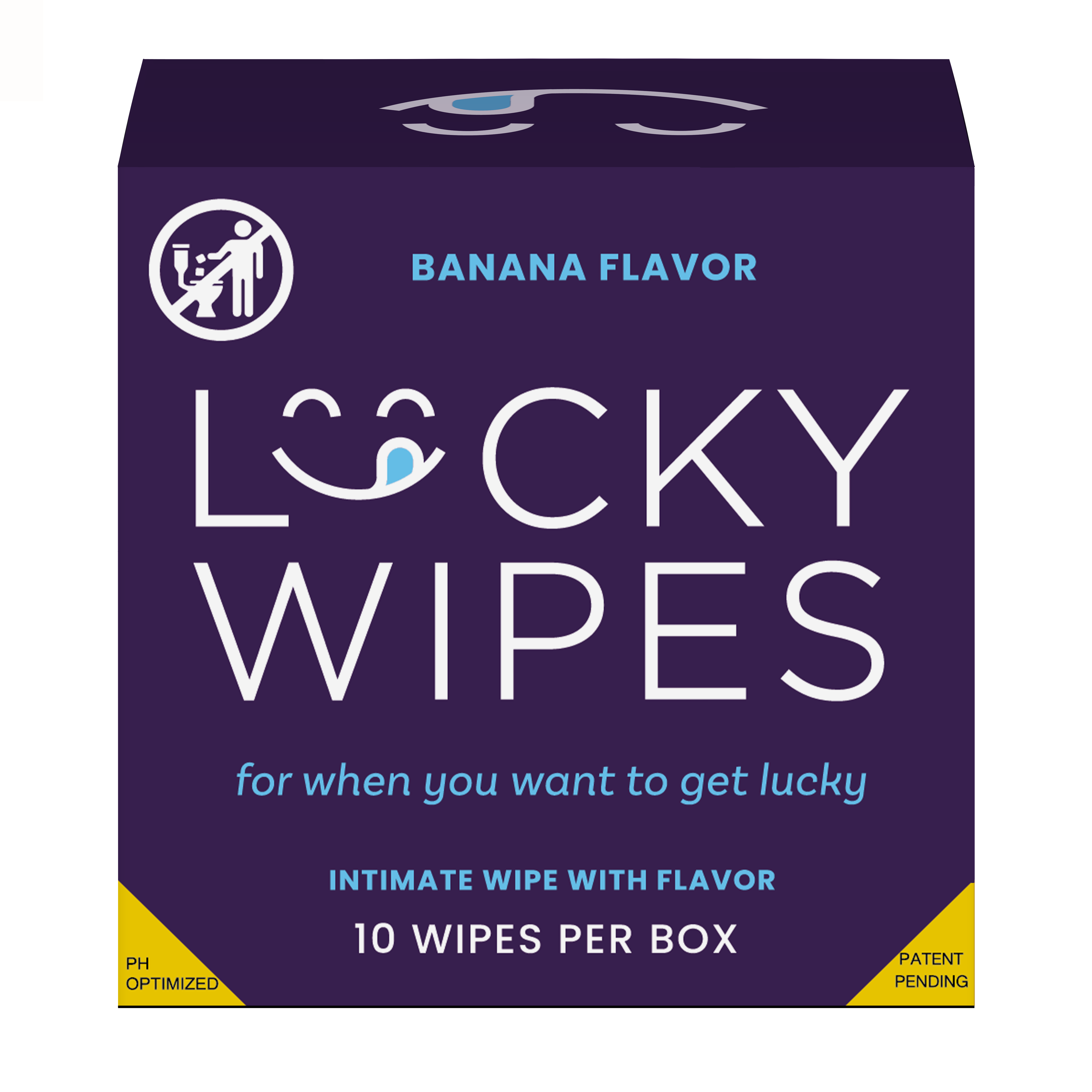 Banana Flavored Lucky Wipes For Men
