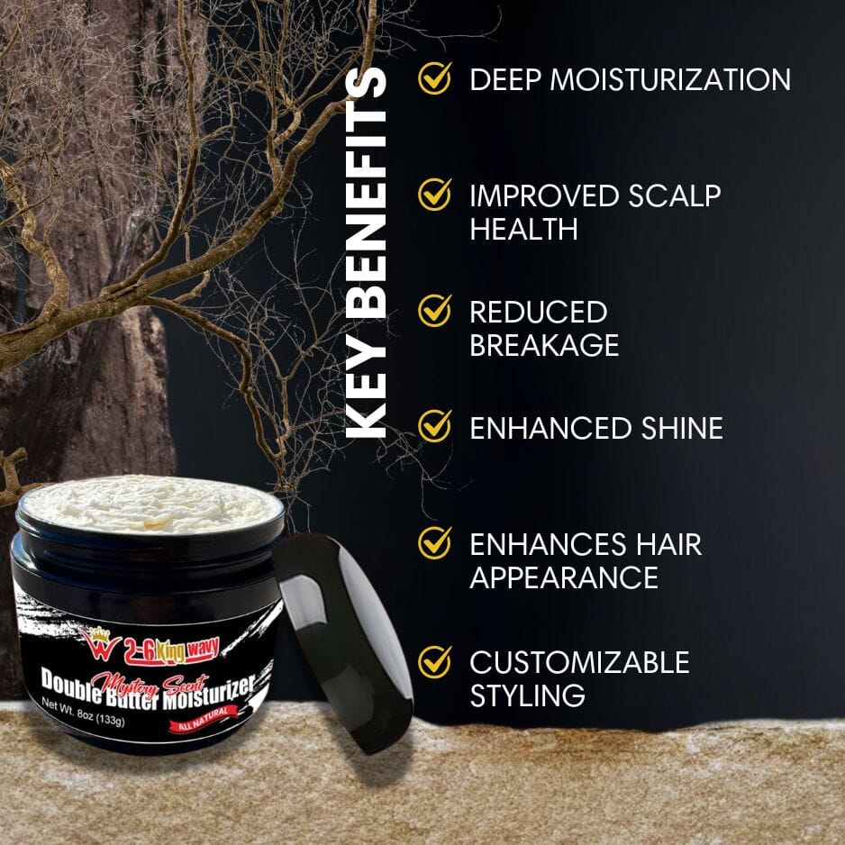 Double Butter Hair Moisturizer for Dry, Coarse Hair