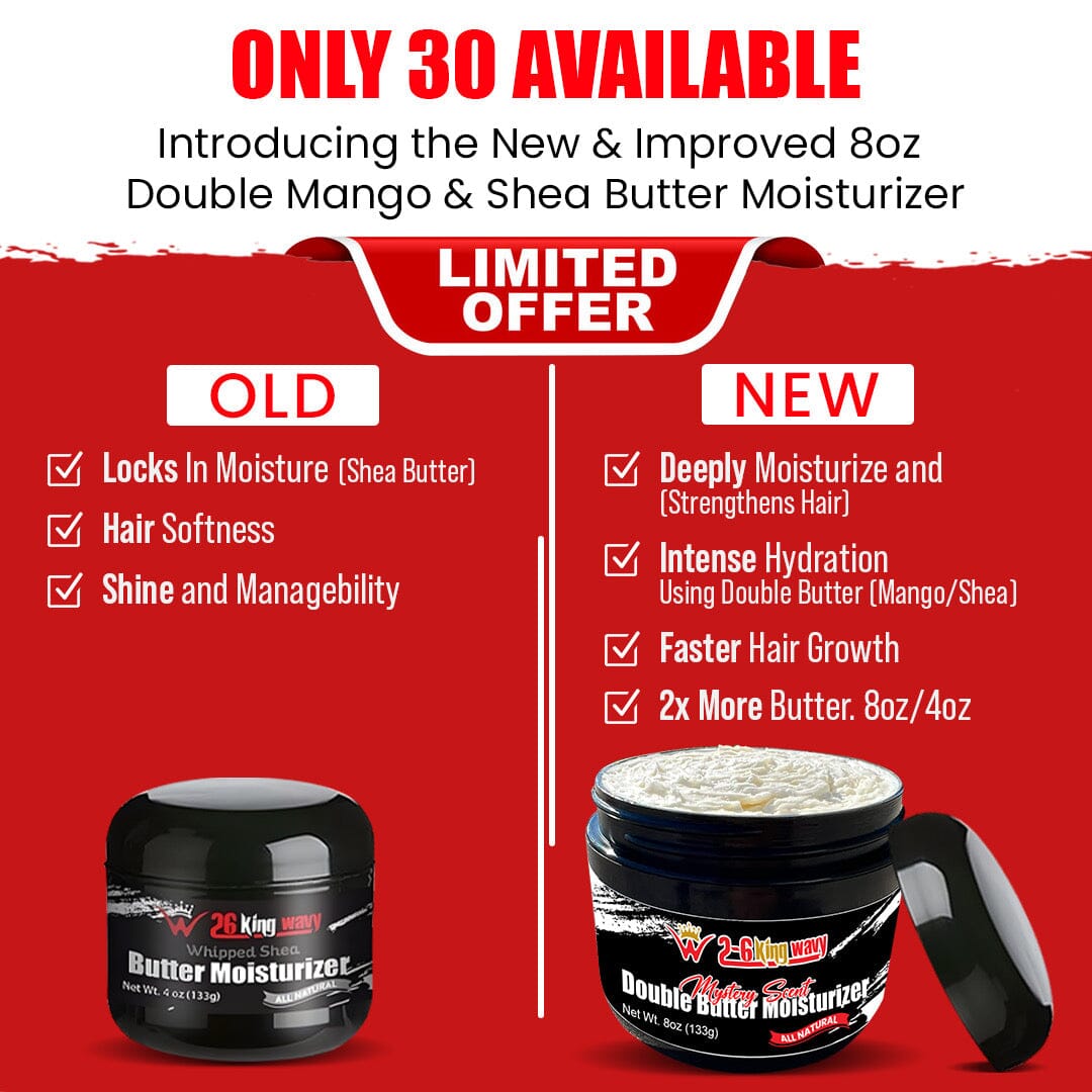 Double Butter Hair Moisturizer for Dry, Coarse Hair