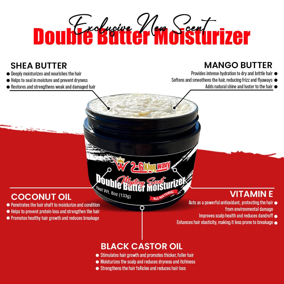 Double Butter Hair Moisturizer for Dry, Coarse Hair
