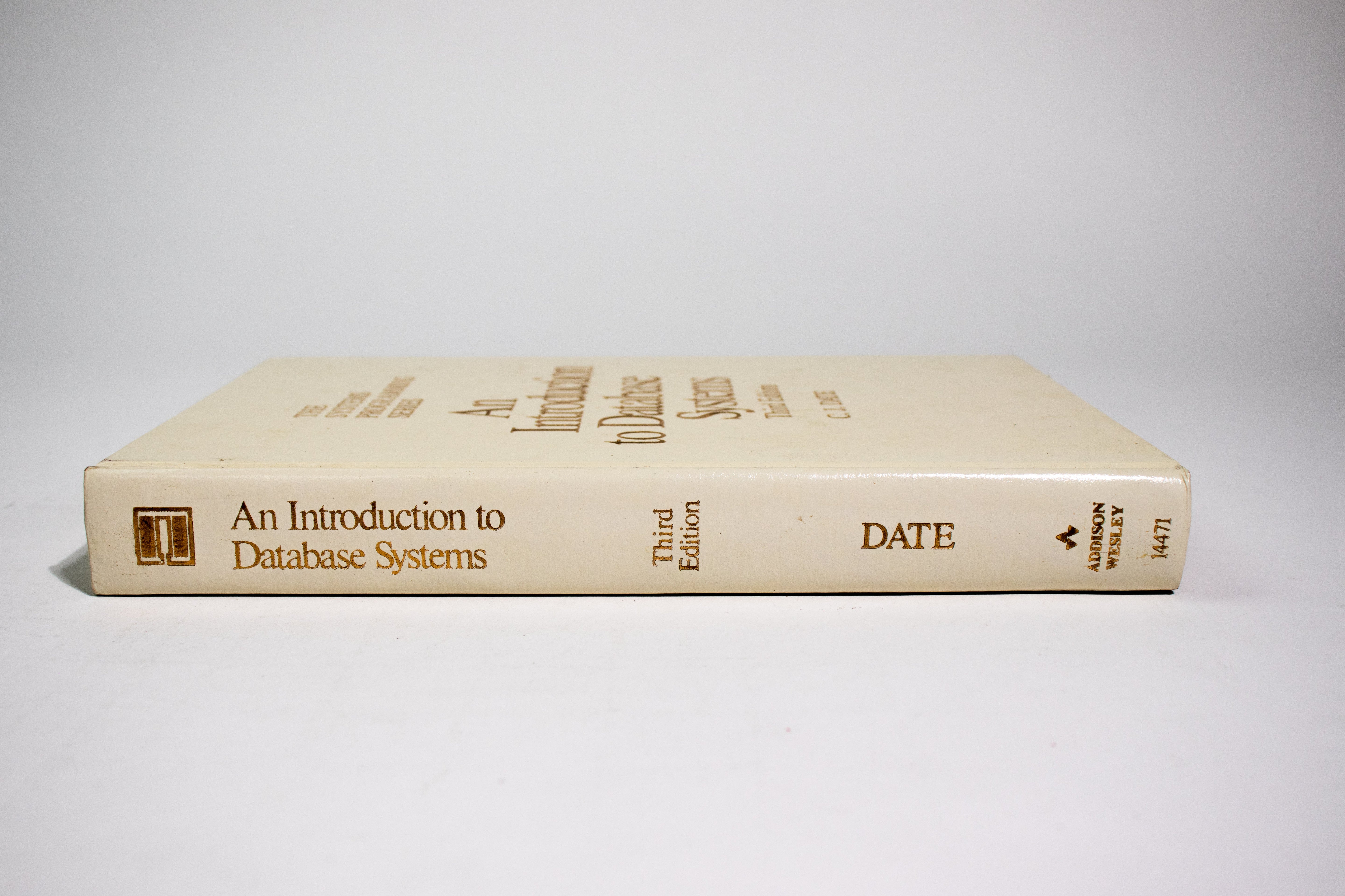 The System Programming Series: Introduction to Database Systems, Third edition