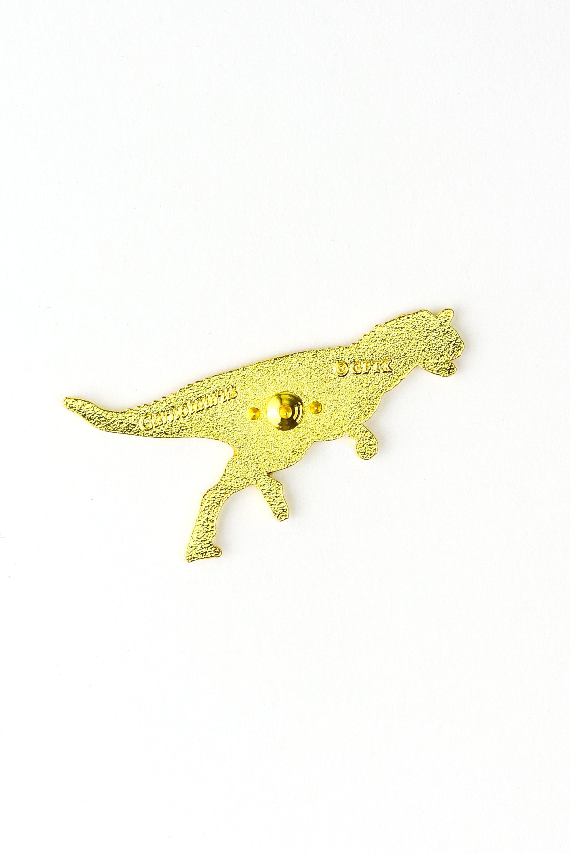 Carnotaurus Enamel Pin (Carnotaurus sastrei)