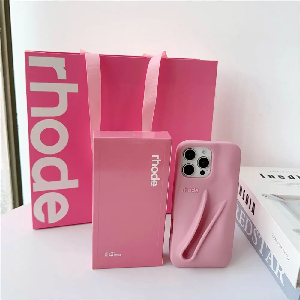 Set Gift Shopping Bag Rhode Phone Case For iPhone