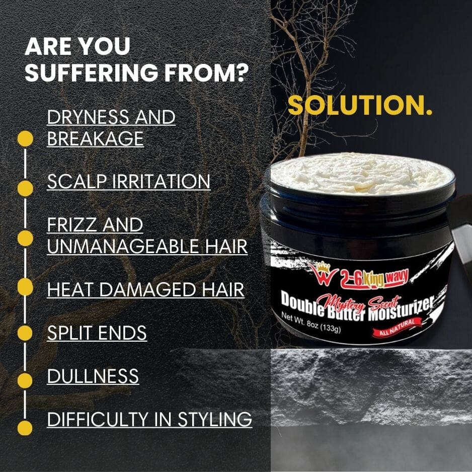 Double Butter Hair Moisturizer for Dry, Coarse Hair