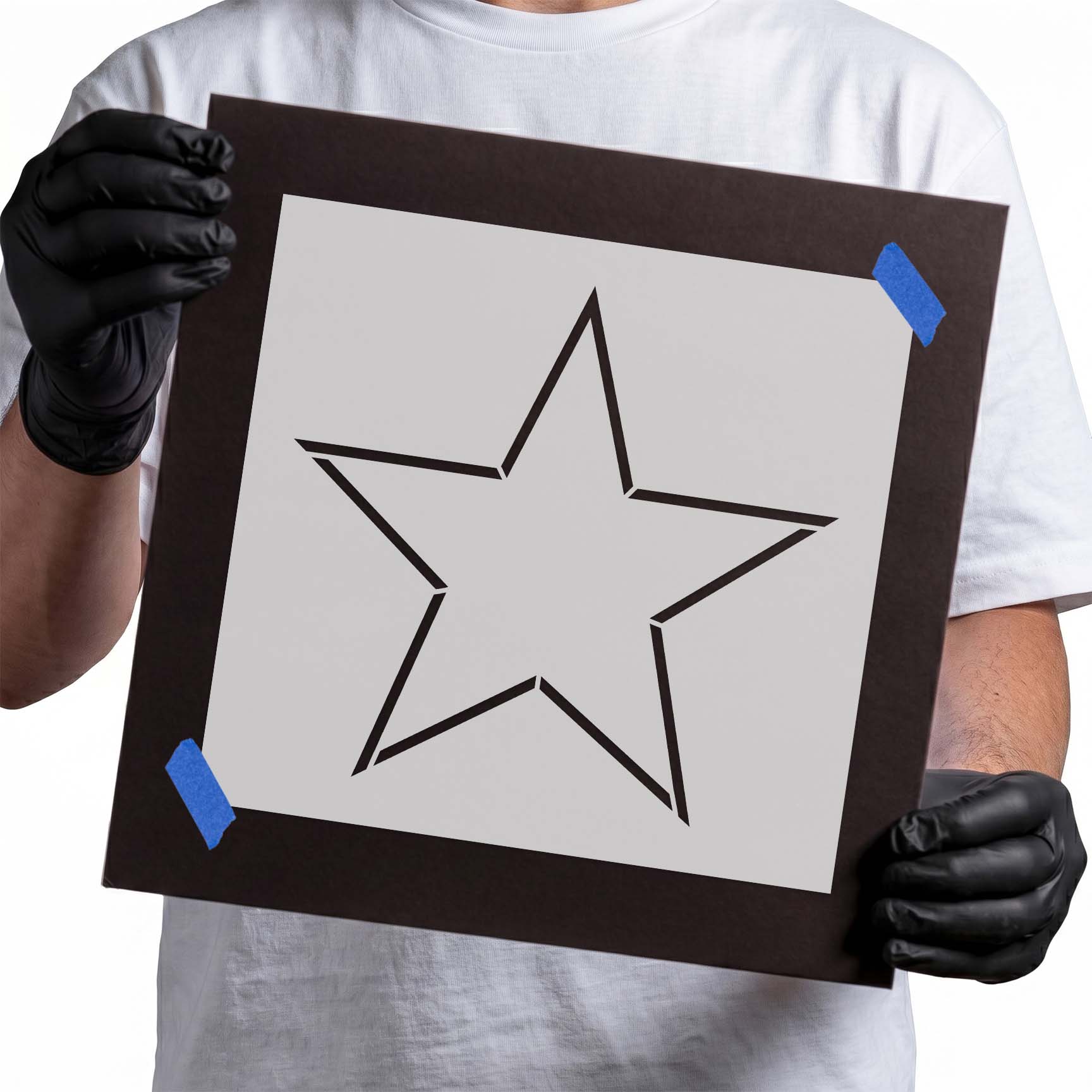 Basic Star Stencil