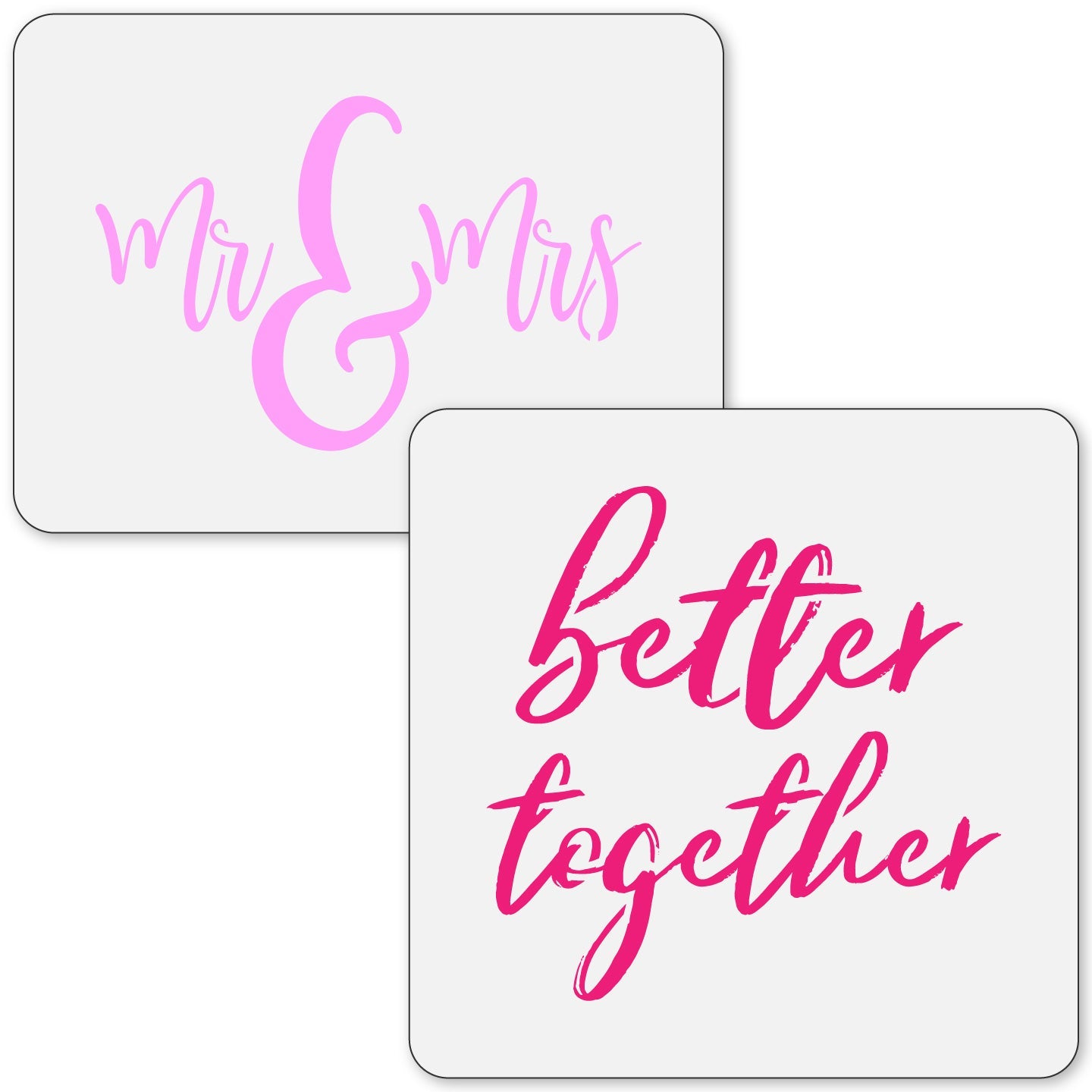 Valentine's Day Couples Stencil Set