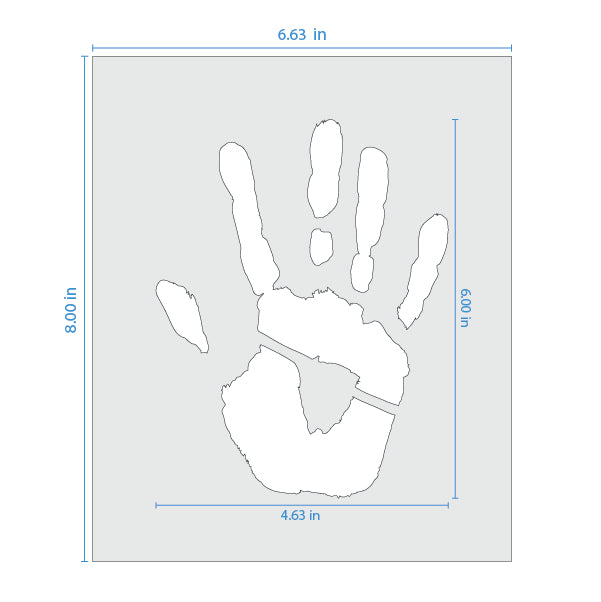 Handprint Stencil