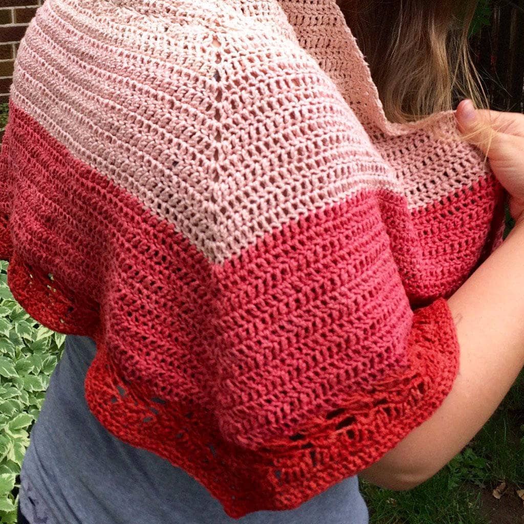 Herbal Sunrise Shawl Crochet Kit