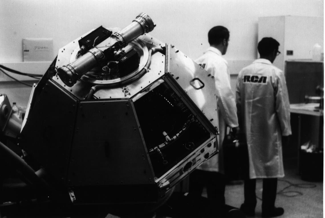 ISIS-2 Space Experiment Data Section