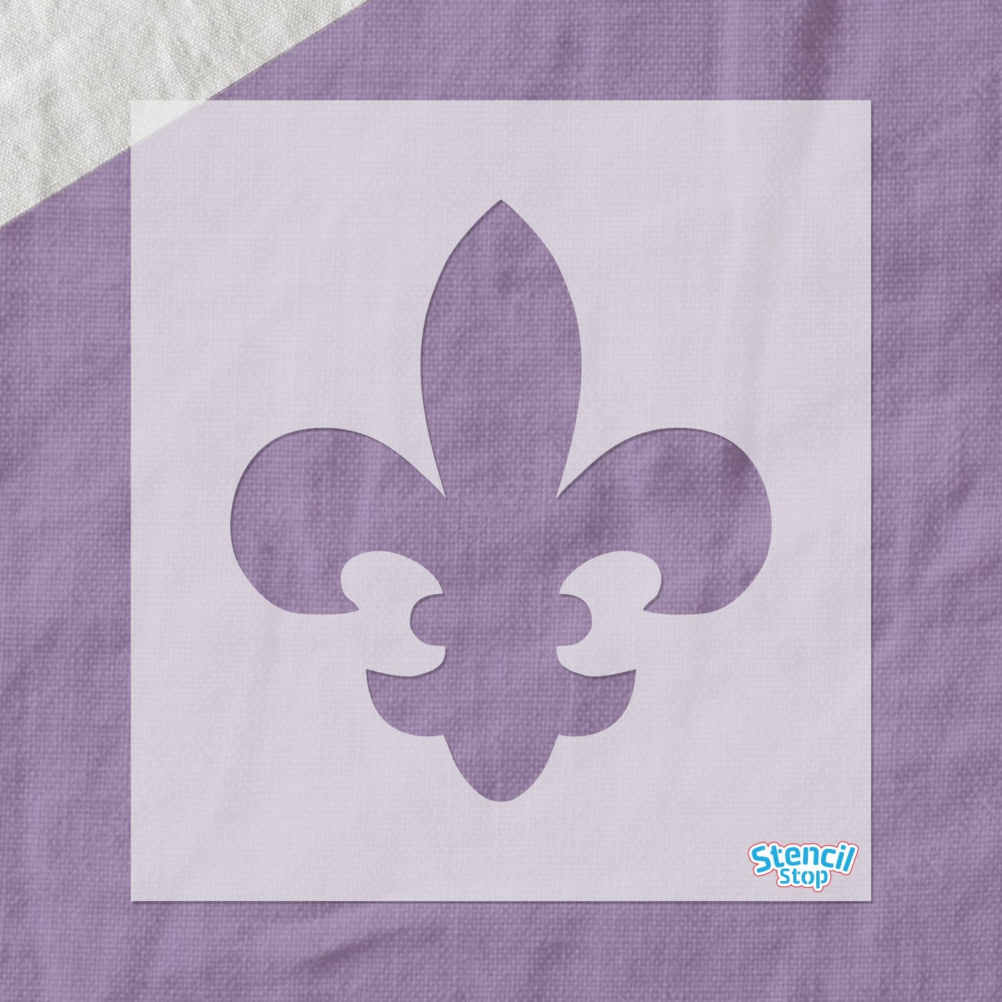 New Orleans Fleur-de-lis Stencil