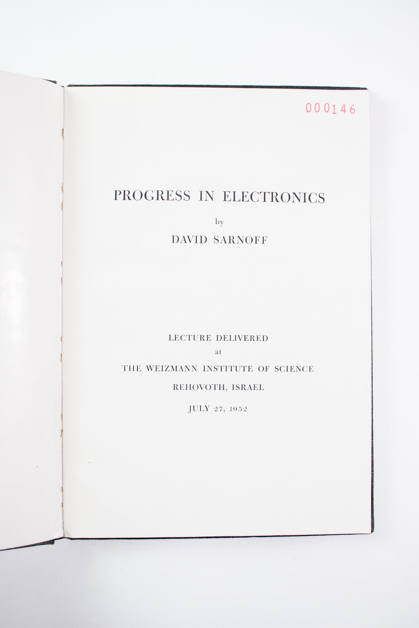 Progress in Electronics