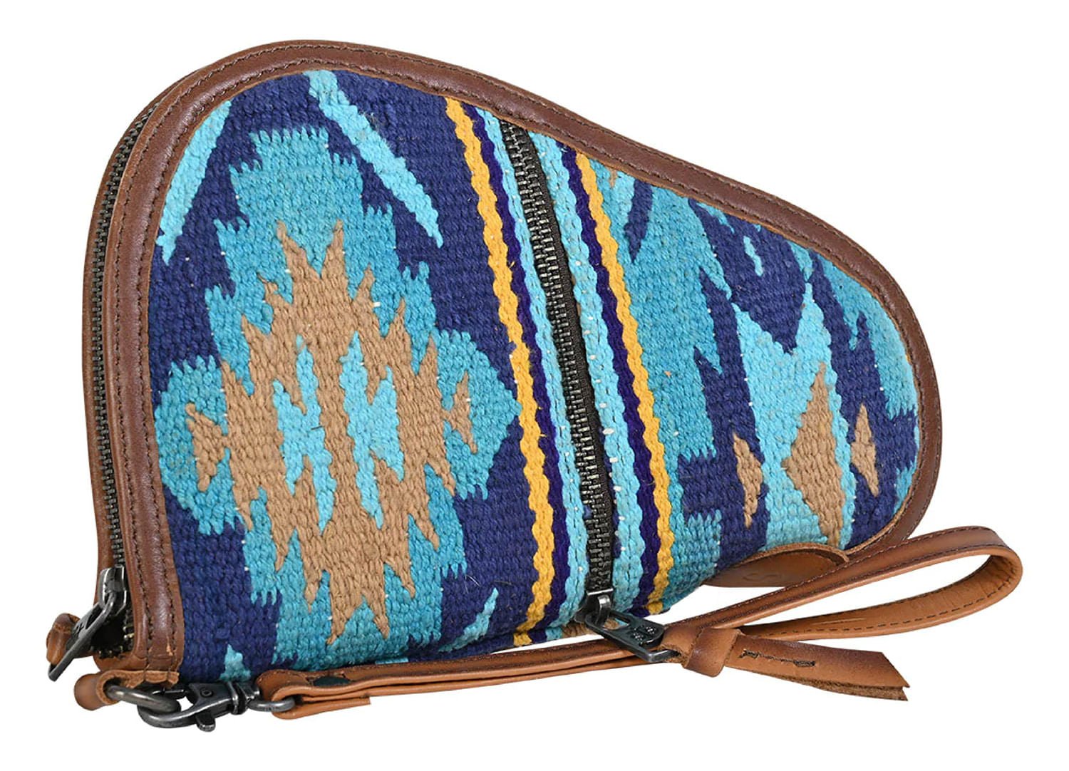 STS Mojave Sky Aztec Pattern Pistol Case with Wristlet Strap