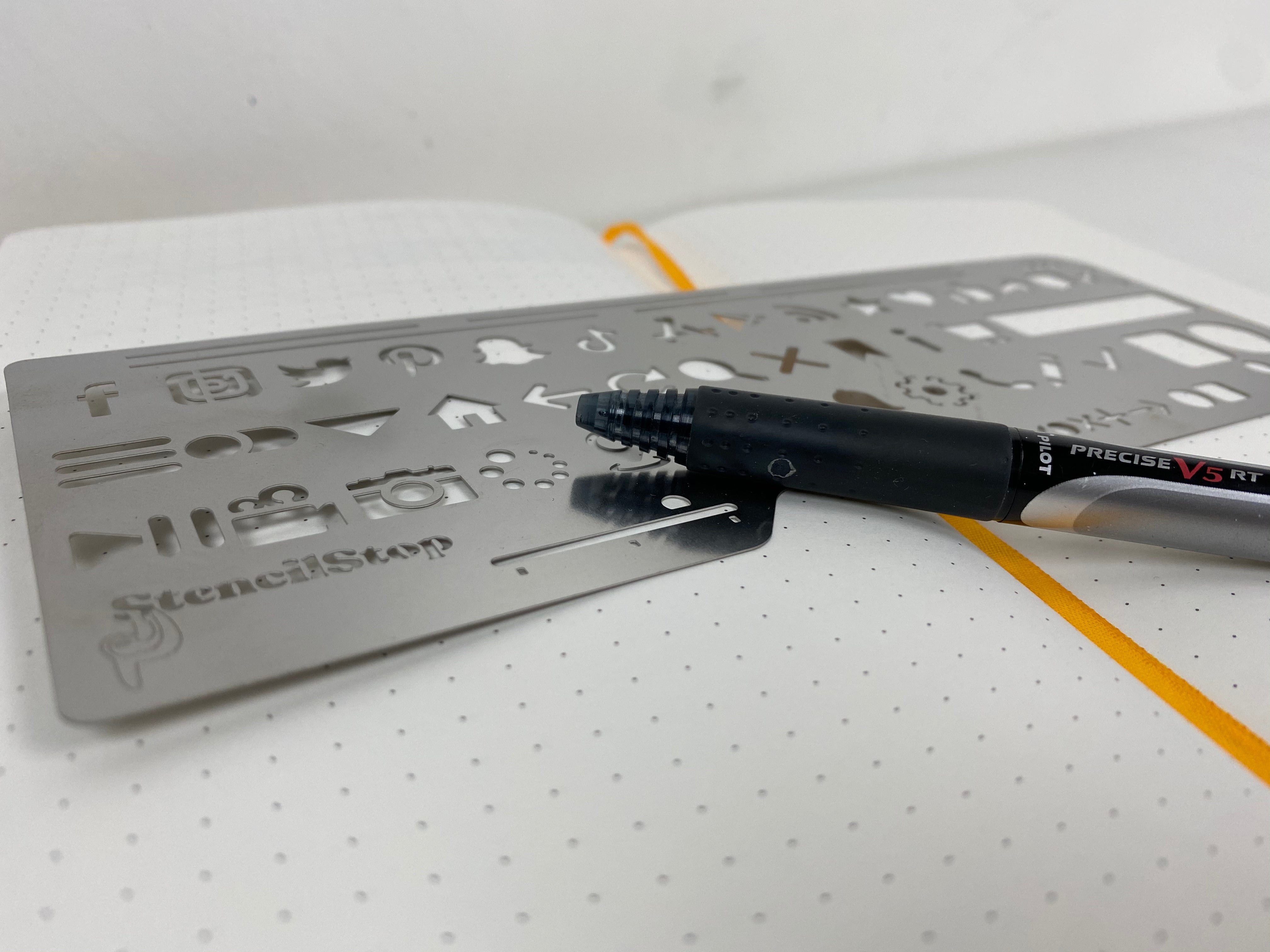 UX Design Stencil, Stainless Steel