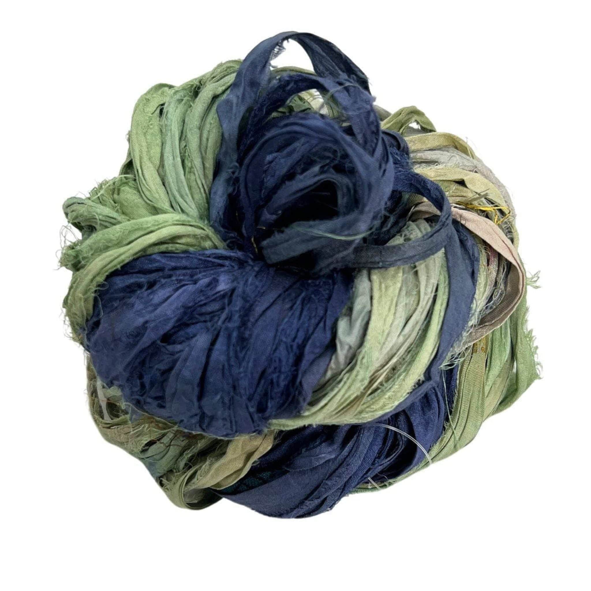 Artisan Recycled Sari Ribbon – Sari Treasures in Every Strand